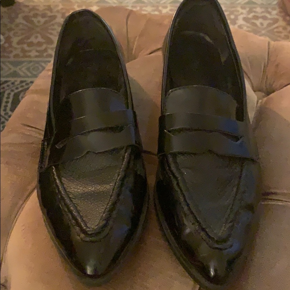 Black Patent Loafers